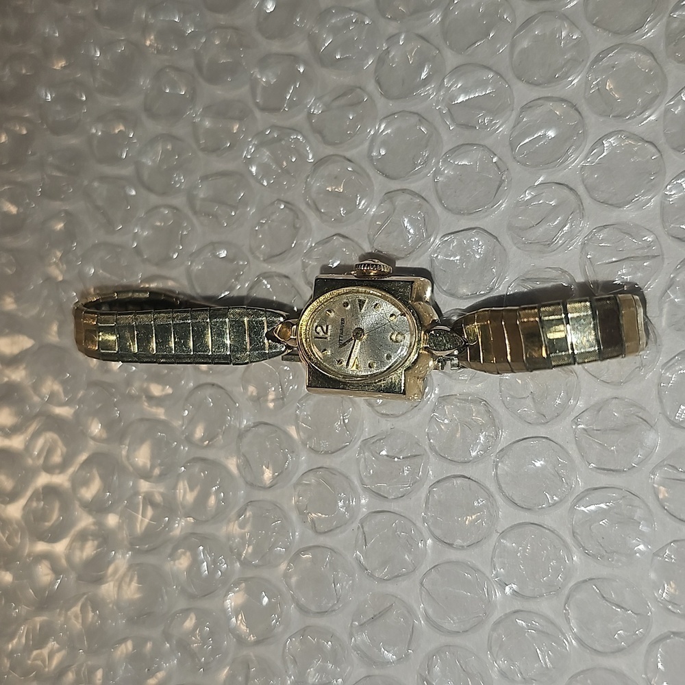 Whitnauer Women's Vintage Wrist Watch 10k G  Top